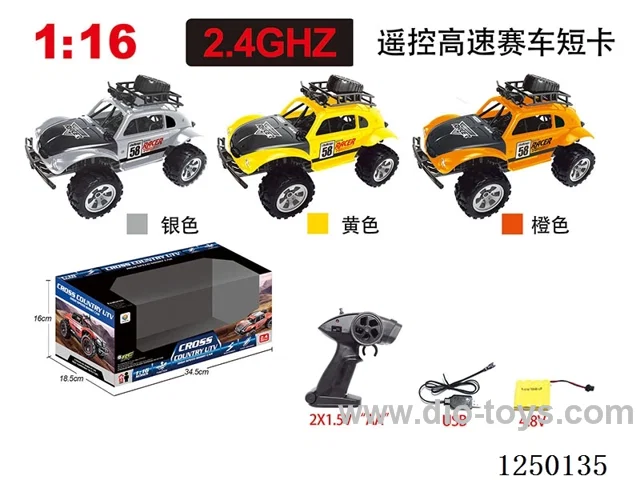 1:16 2.4G RC car included battery