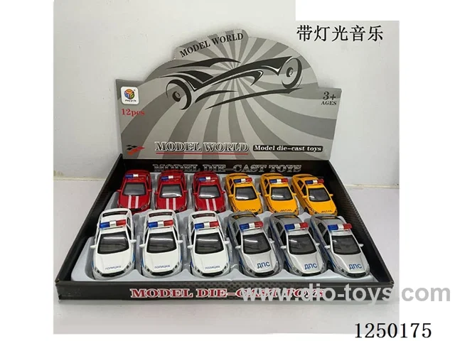 1:32 pull back alloy car W L/M 12PCS