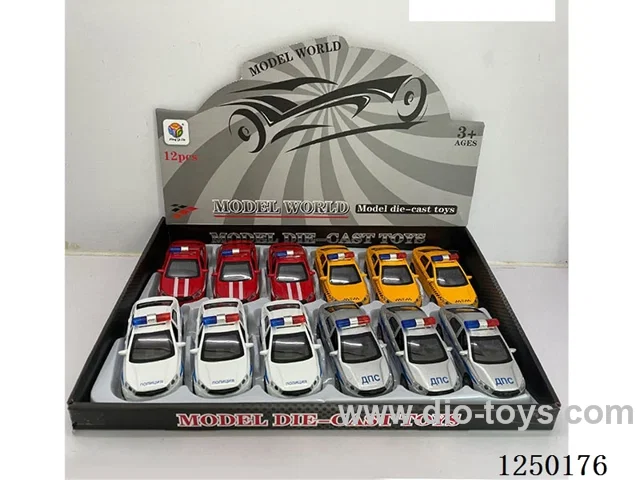 1:32 pull back alloy car 12PCS