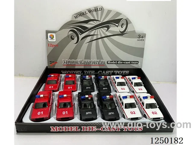 1:32 pull back alloy car 12PCS