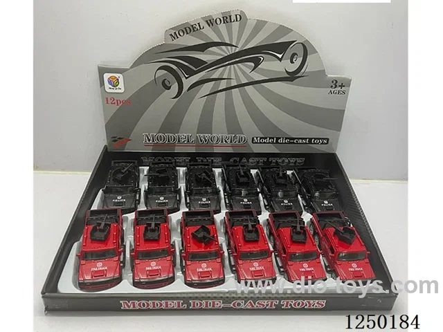 1:32 pull back alloy car 12PCS