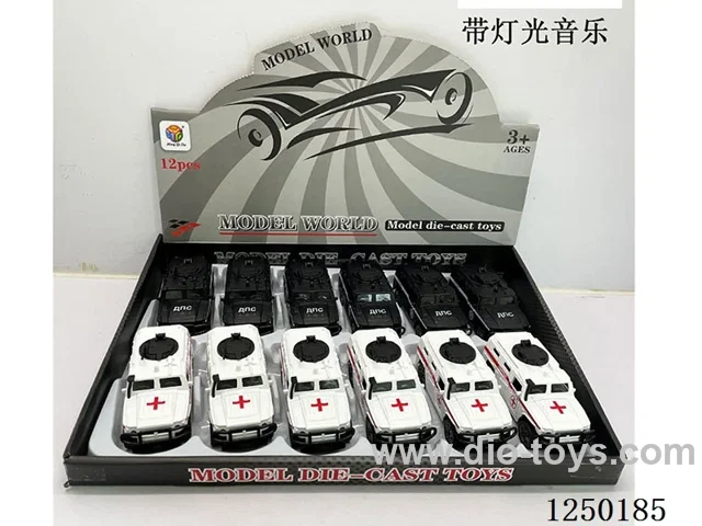 1:32 pull back alloy car W L/M 12PCS