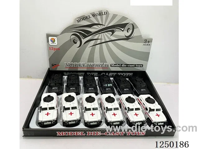 1:32 pull back alloy car 12PCS