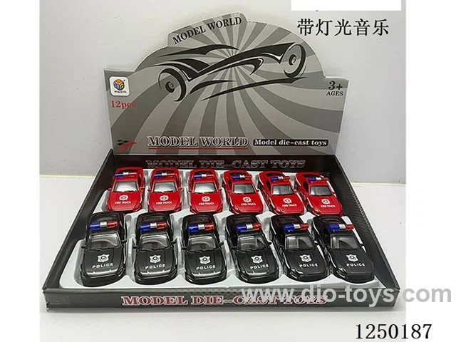 1:32 pull back alloy car W L/M 12PCS