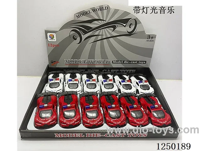 1:32 pull back alloy car W L/M 12PCS