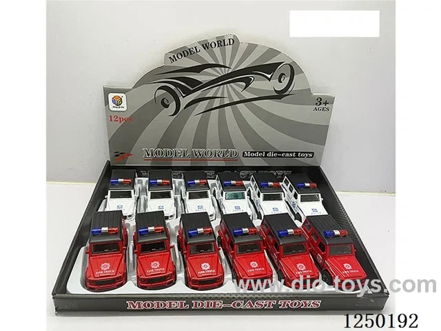 1:32 pull back alloy car 12PCS
