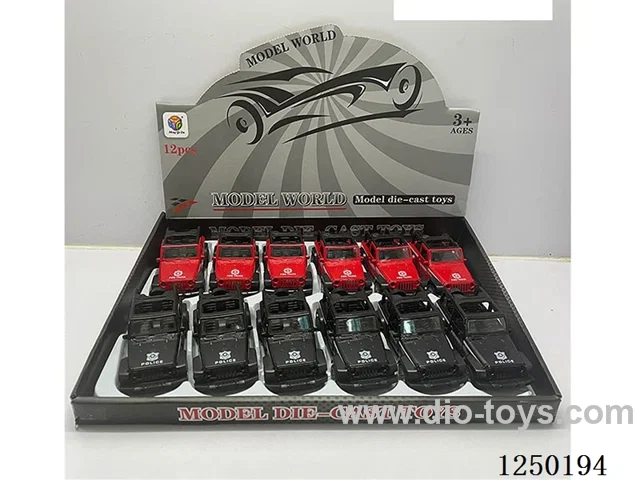 1:32 pull back alloy car 12PCS