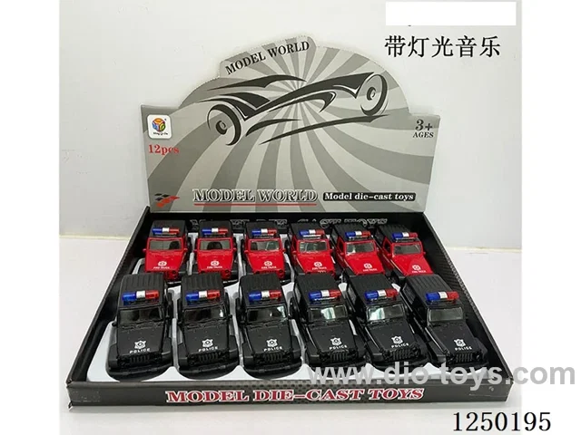 1:32 pull back alloy car W L/M 12PCS