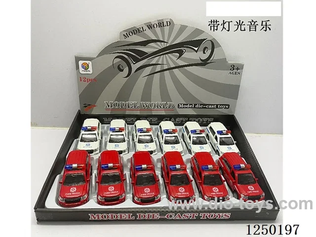 1:32 pull back alloy car W L/M 12PCS