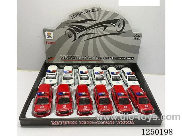 1:32 pull back alloy car 12PCS