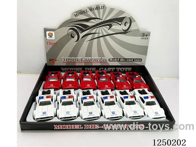 1:32 pull back alloy car 12PCS