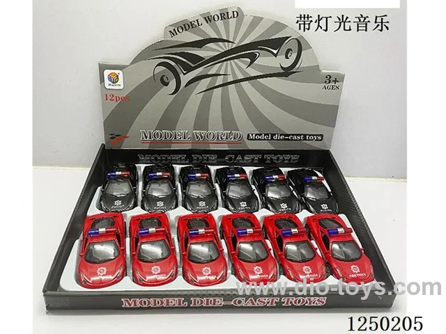 1:32 pull back alloy car W L/M 12PCS