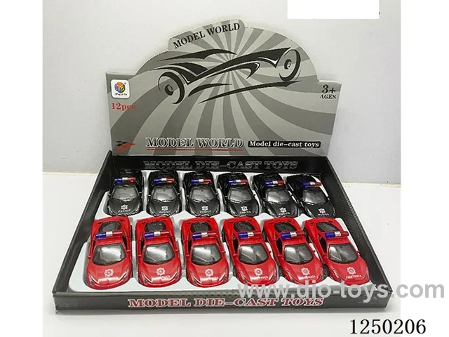 1:32 pull back alloy car 12PCS