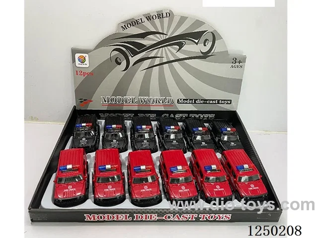 1:32 pull back alloy car 12PCS