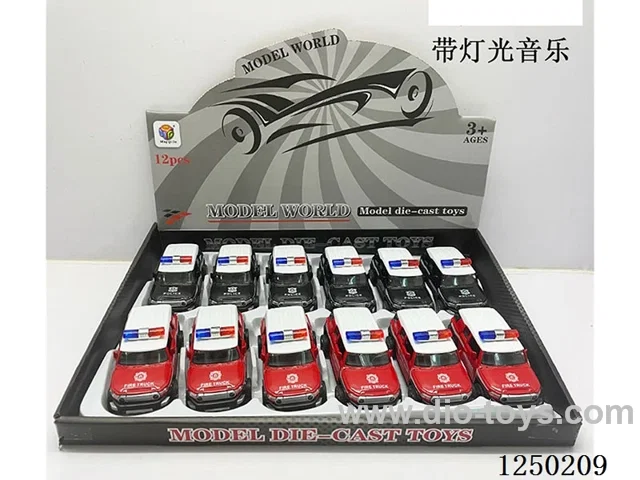 1:32 pull back alloy car W L/M 12PCS