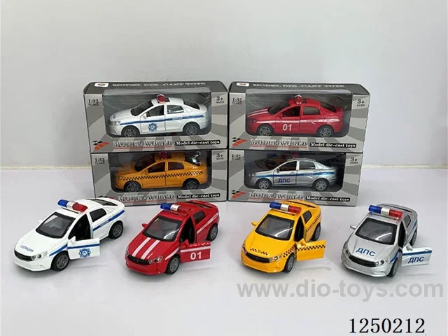 1:32 pull back alloy car
