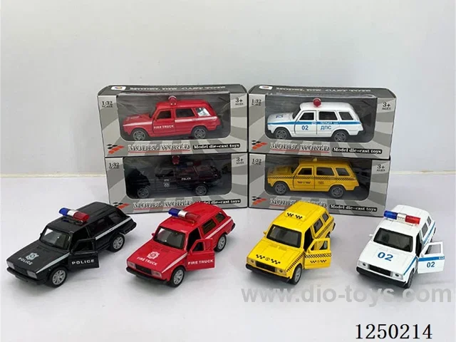 1:32 pull back alloy car