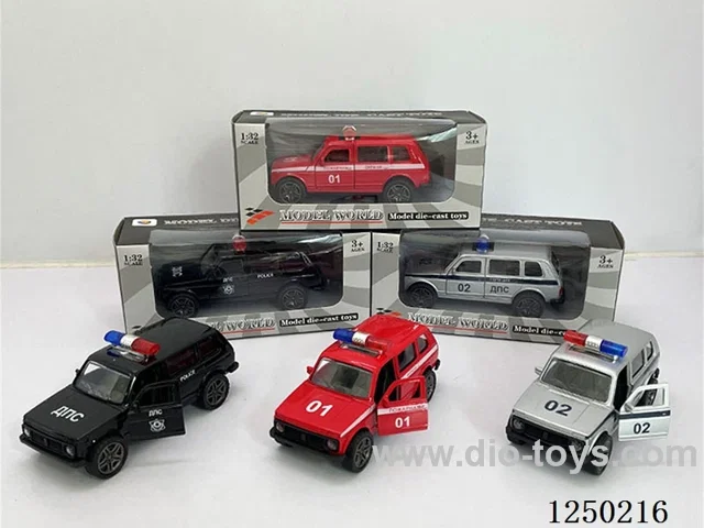 1:32 pull back alloy car