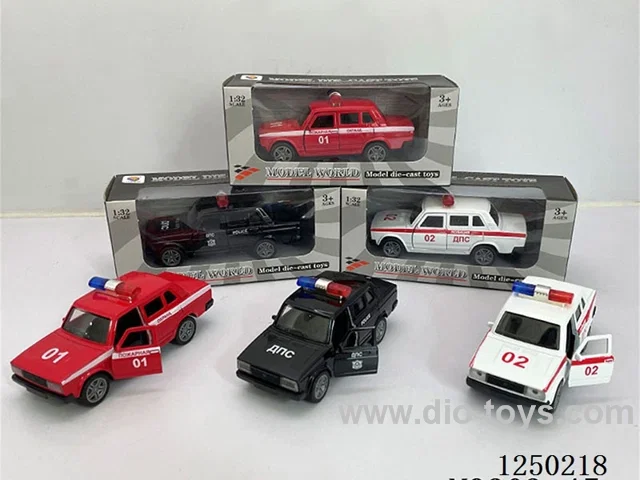 1:32 pull back alloy car