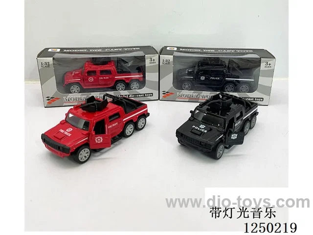 1:32 pull back alloy car W L/M