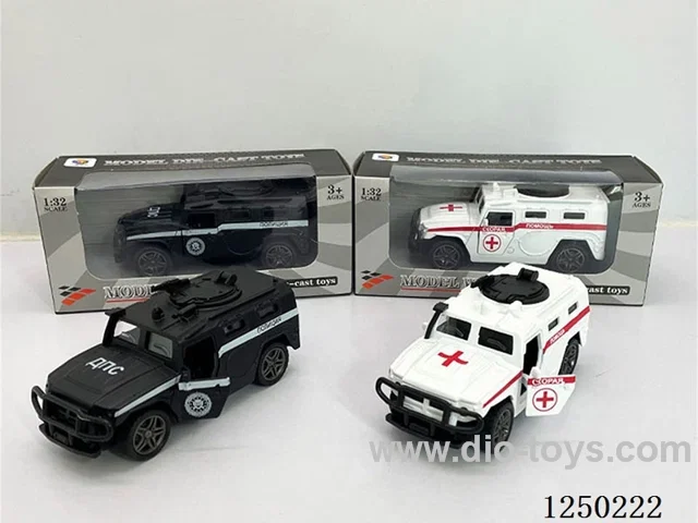 1:32 pull back alloy car