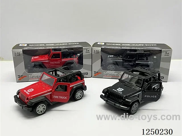 1:32 pull back alloy car