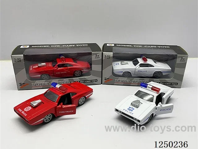 1:32 pull back alloy car