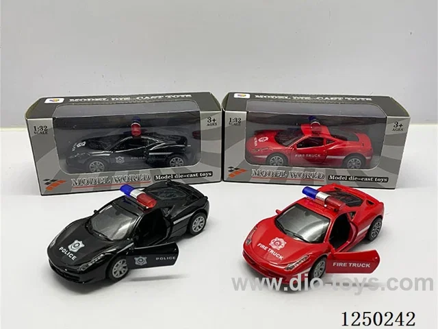 1:32 pull back alloy car