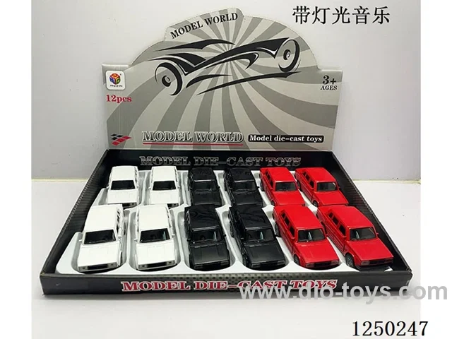 1:32 pull back alloy car W L/M 12PCS