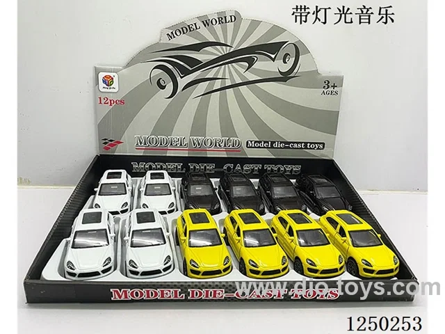 1:32 pull back alloy car W L/M 12PCS