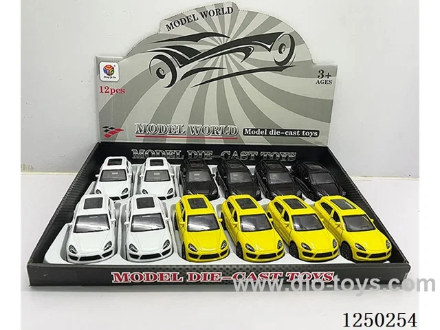 1:32 pull back alloy car 12PCS