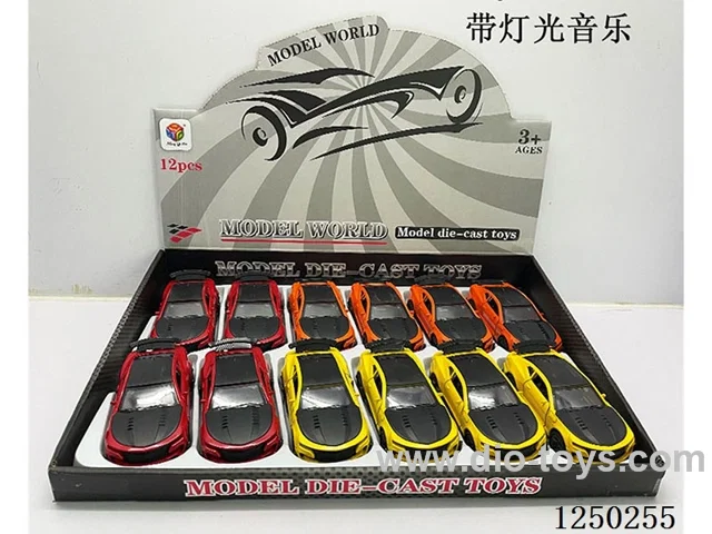 1:32 pull back alloy car W L/M 12PCS