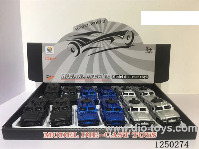1:32 pull back alloy car 12PCS