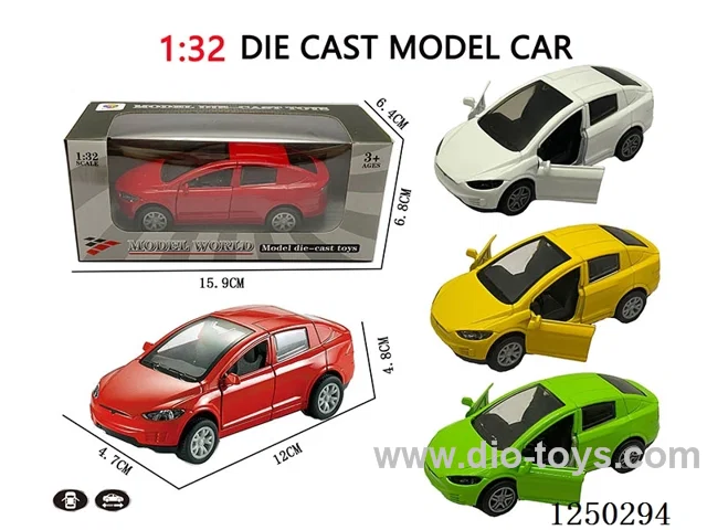 1:32 pull back alloy car