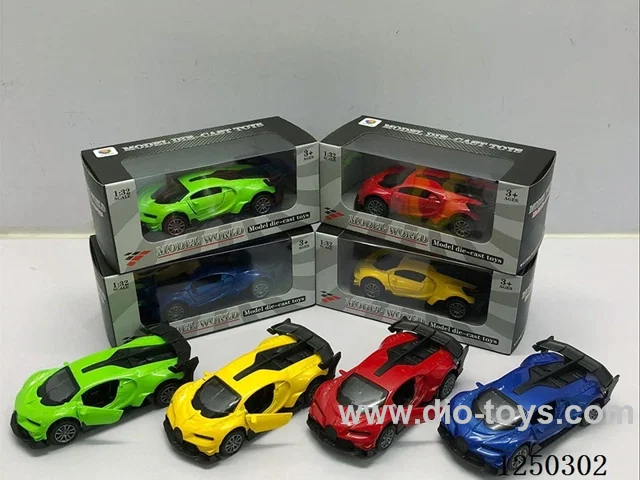 1:32 pull back alloy car