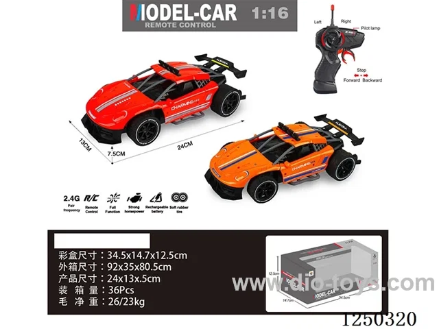 1:16 2.4G 4ch RC car not included battery