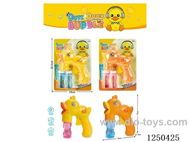 inertia bubble gun 2 colors mixed