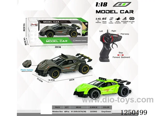 1:18 4ch 2.4G rc car