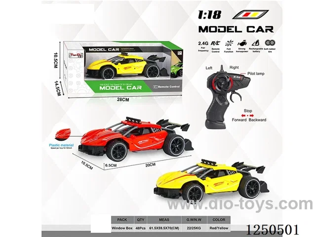 1:18 4ch 2.4G rc car