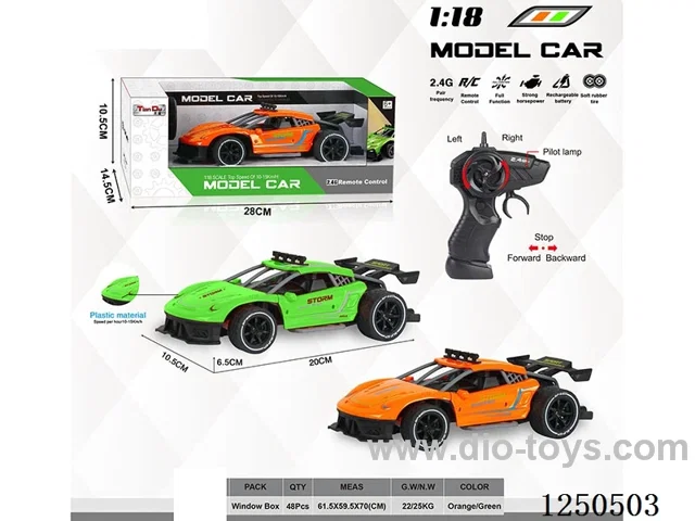 1:18 4ch 2.4G rc car