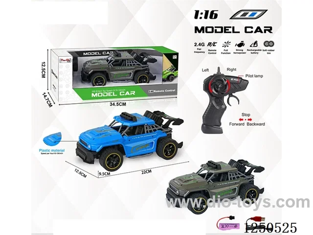 1:16 4ch 2.4G rc car included battery