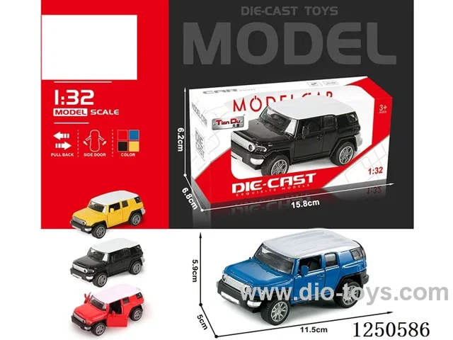 1:32 pull back alloy car