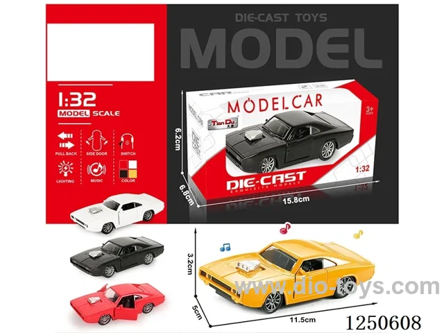 1:32 pull back alloy car included battery W L/M