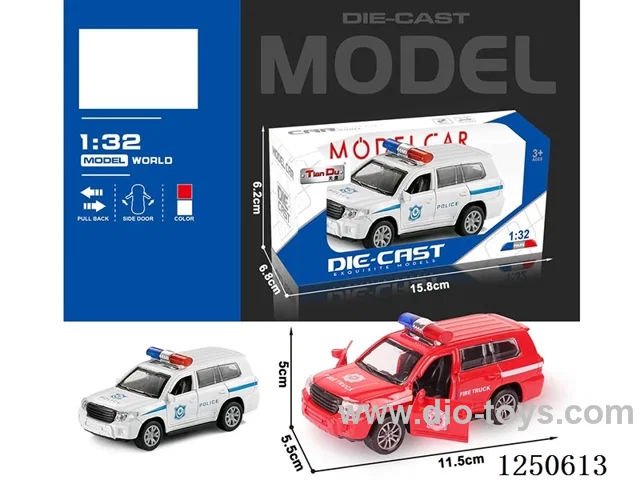 1:32 pull back alloy car