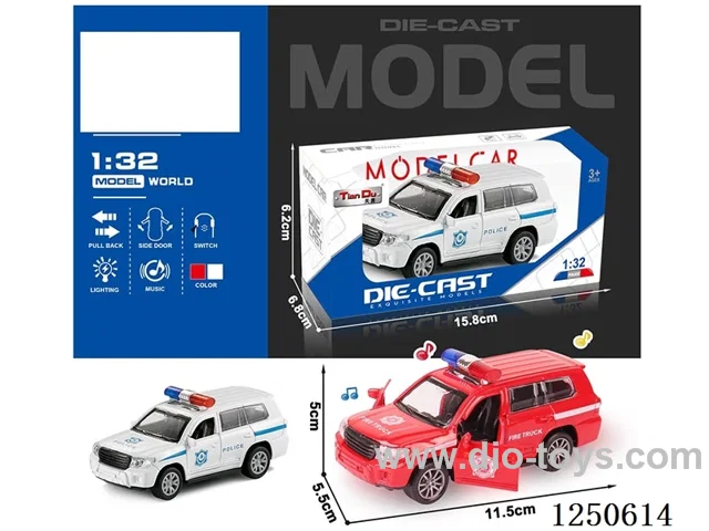 1:32 pull back alloy car included battery W L/M