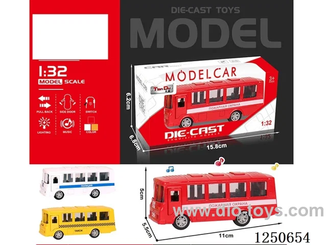 1:32 pull back alloy car included battery W L/M