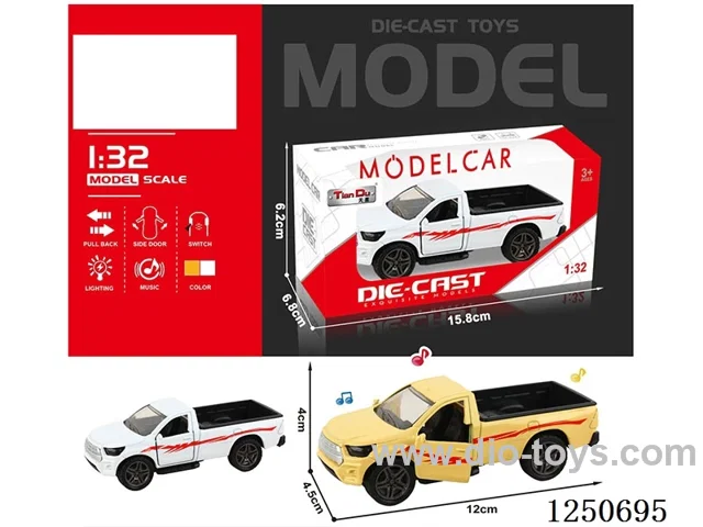 1:32 pull back alloy car included battery W L/M