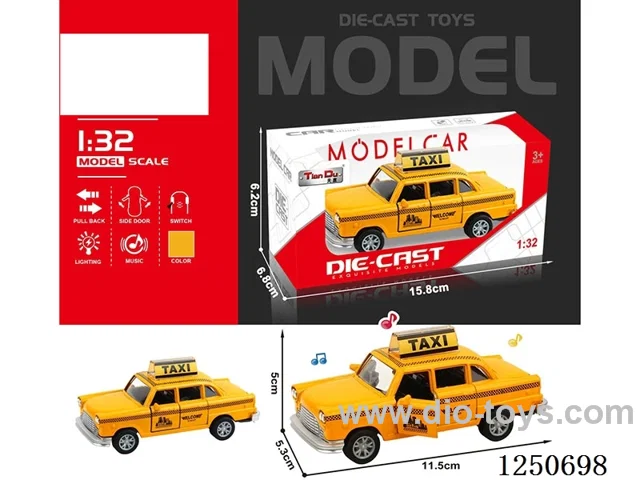 1:32 pull back alloy car included battery W L/M