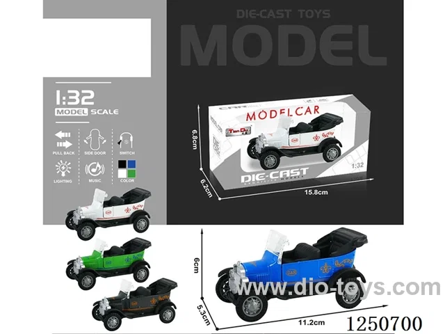 1:32 pull back alloy car W L/M