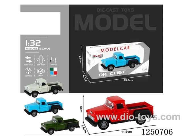 1:32 pull back alloy car W L/M